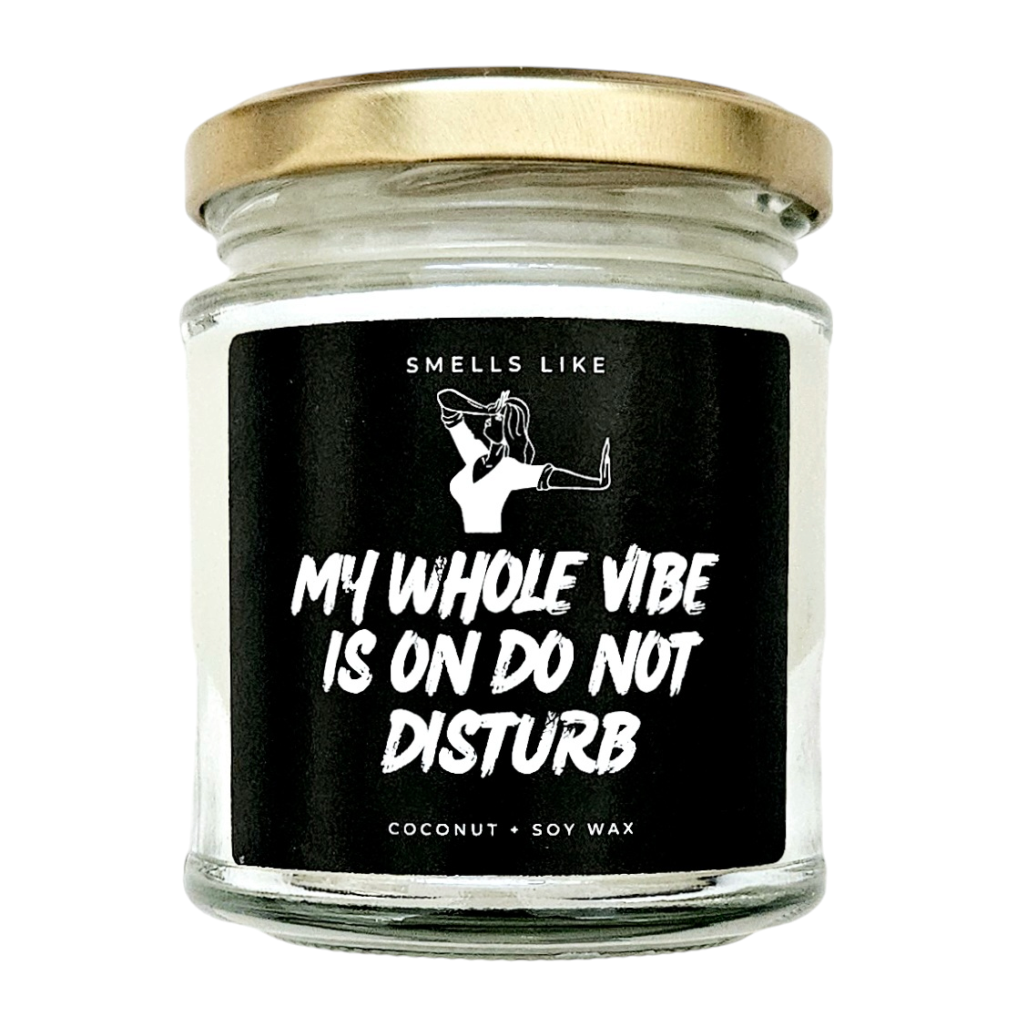 My Whole Vibe Is On Do Not Disturb Candle