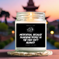 Meditation, Because Punching People In The Face Isn't Allowed Candle
